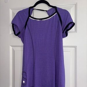 Lululemon Athletica Purple Short Sleeve Top